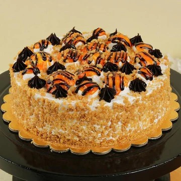Chocoberry Butterscotch Cake
